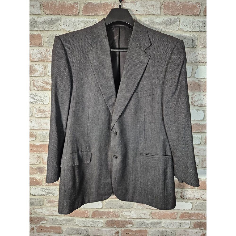 Burberrys Vintage Men's Wool Blazer Sport‎ Coat 90s 46R